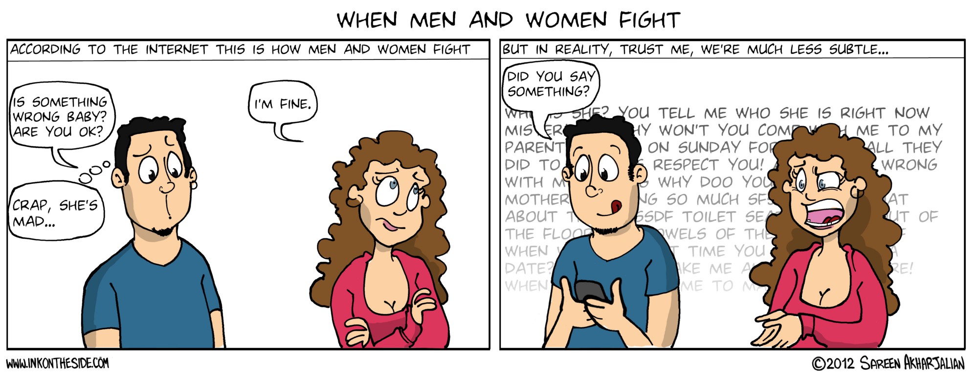 When Men and Women Fight